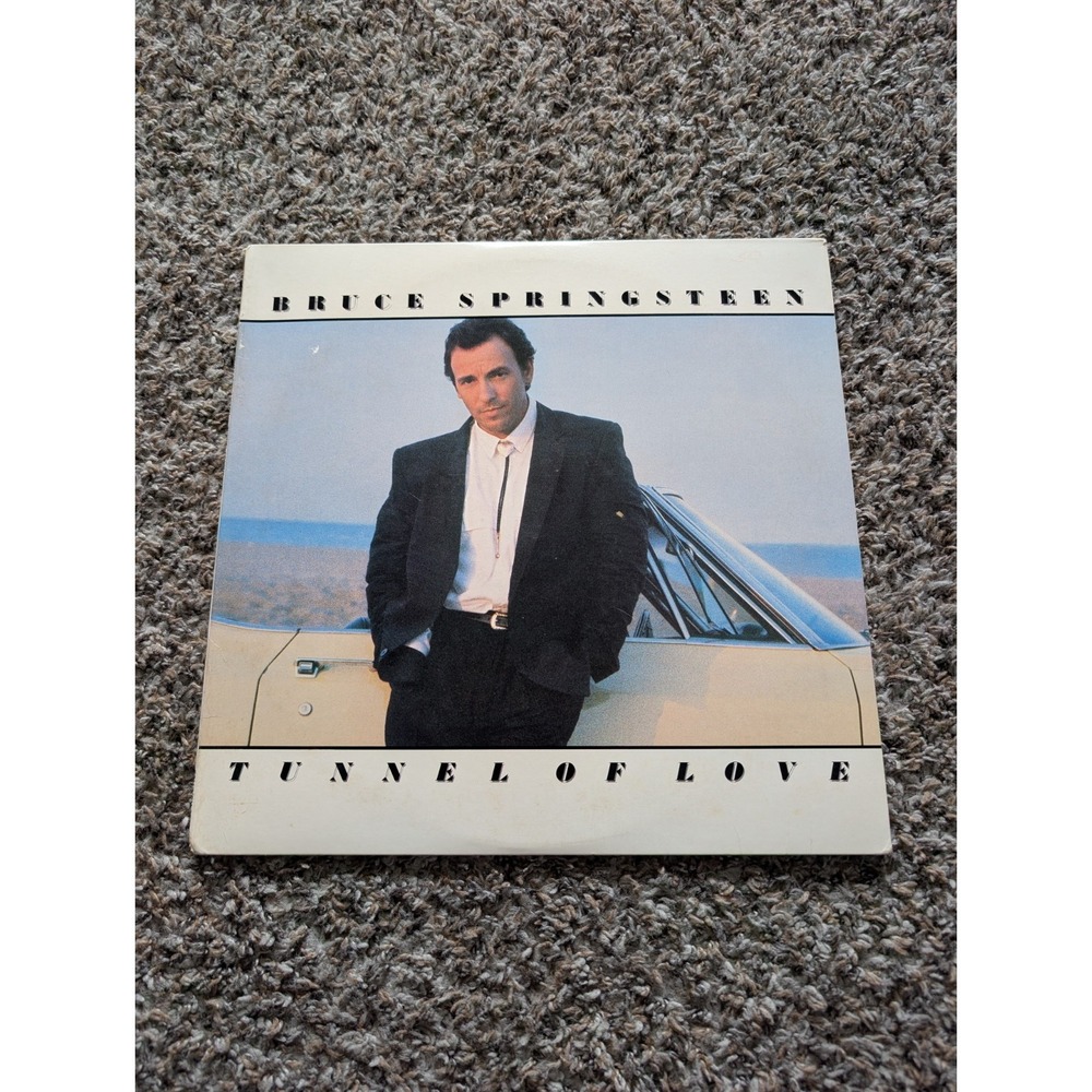 Bruce Springsteen Tunnel of Love 1987 LP Vinyl Columbia OC 40999 Gatefold
